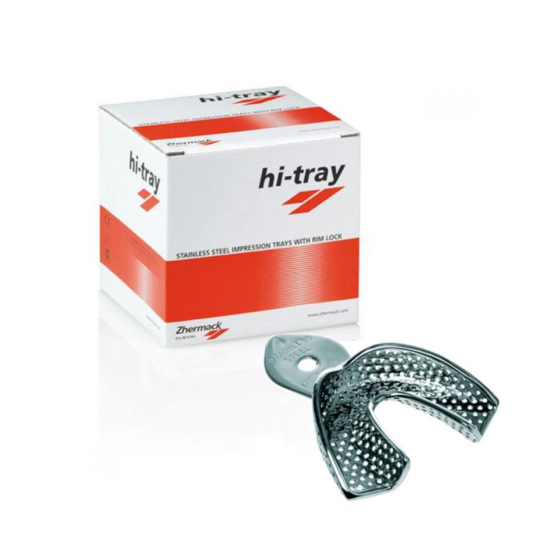 Изображение Ложка слепочная из нержавеющей стали, размер 2, нижняя, Hi-Tray, 1 шт., D52IP 1 из 1