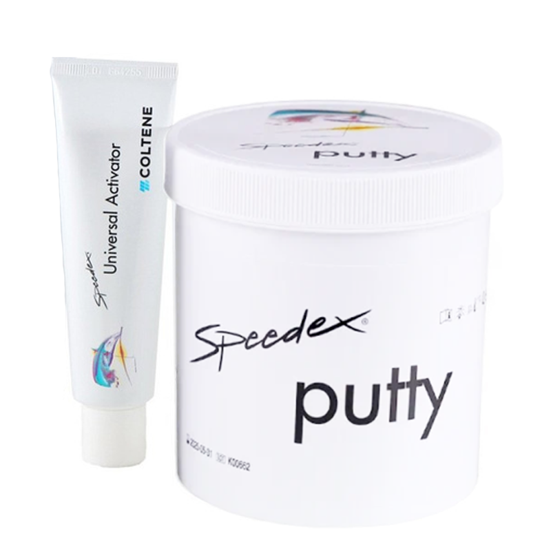 Изображение Спидекс база / Speedex Putty силиконовая масса туба 910мл 4970 + Спидекс активатор универсальный / Speedex туба 60мл 4990