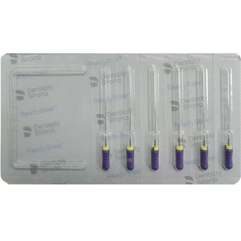 Изображение Ц+ файл / C+ FILE 008/21мм (2шт), 010/21мм (2шт), 015/21мм (2 шт) Ready Steel Maillefer A012X02190004 1 из 1