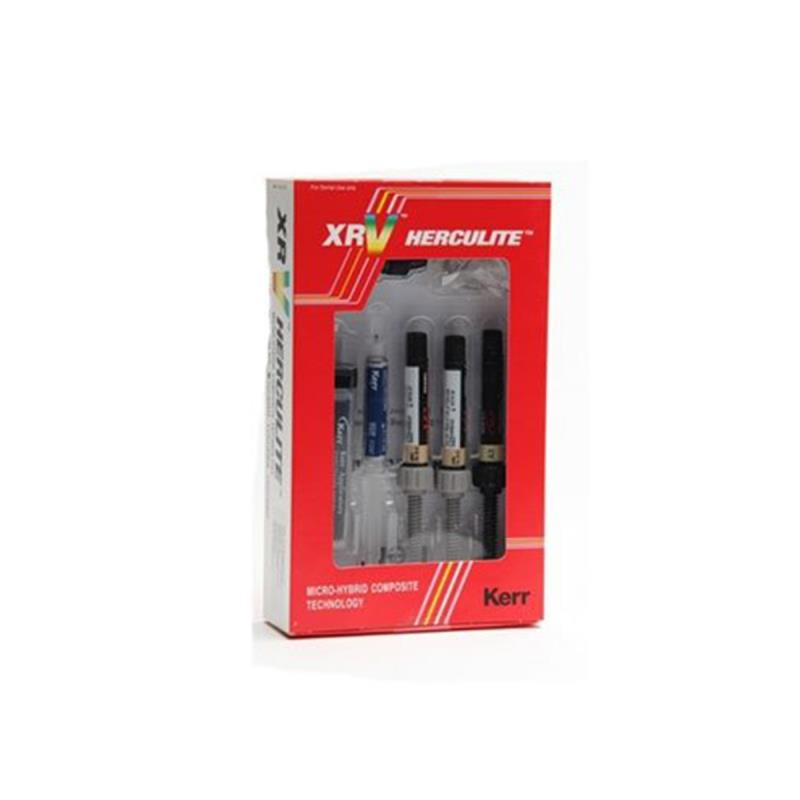 Изображение Набор Herculite™ XRV Mini Kit микрогибридный композит (3гр х 3шт) с адгезивом и протравочным гелем (3мл+3гр) 1 из 1