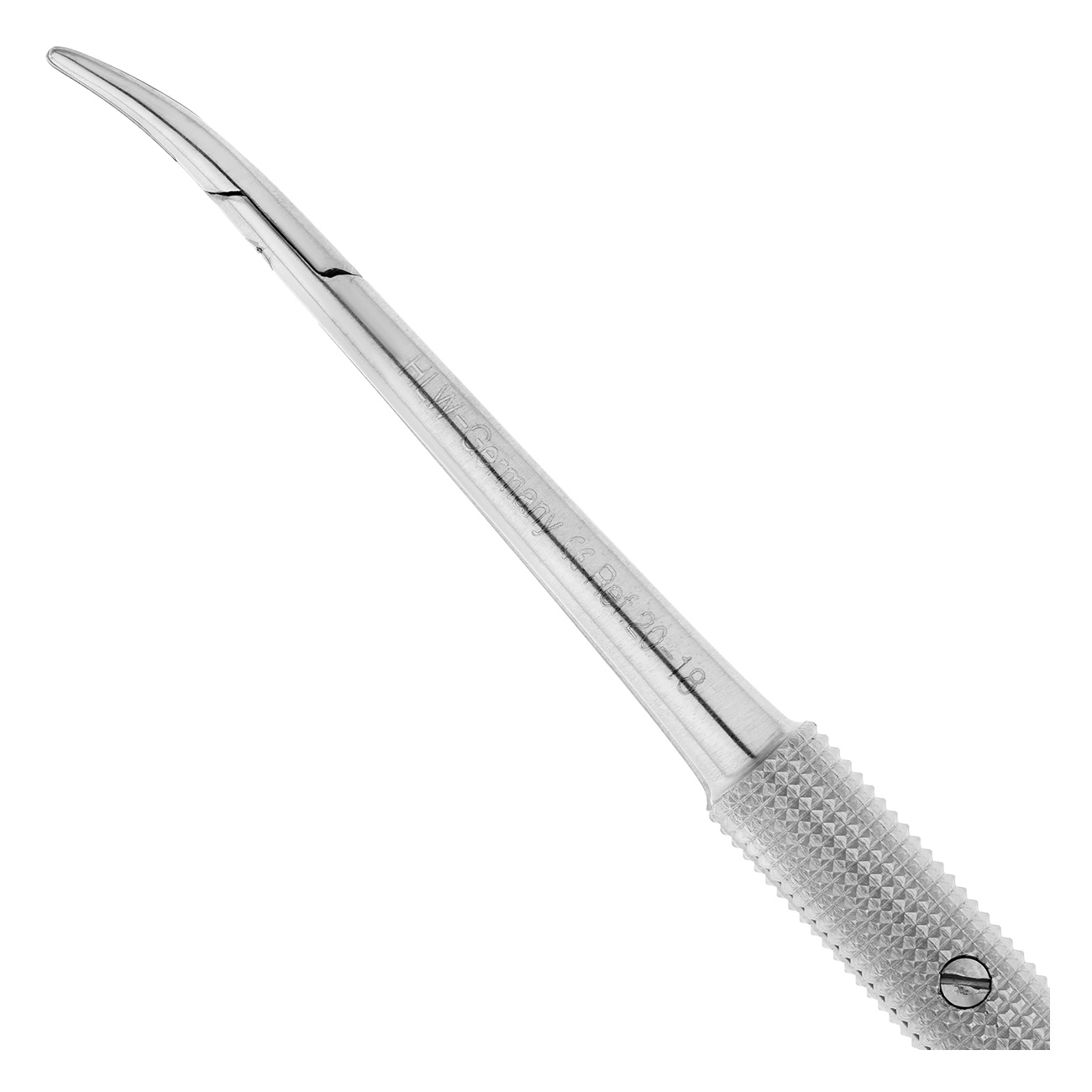 Изображение Иглодержатель 18см изогнутый Castroviejo-Gomel TC HLW 20-18, 1шт