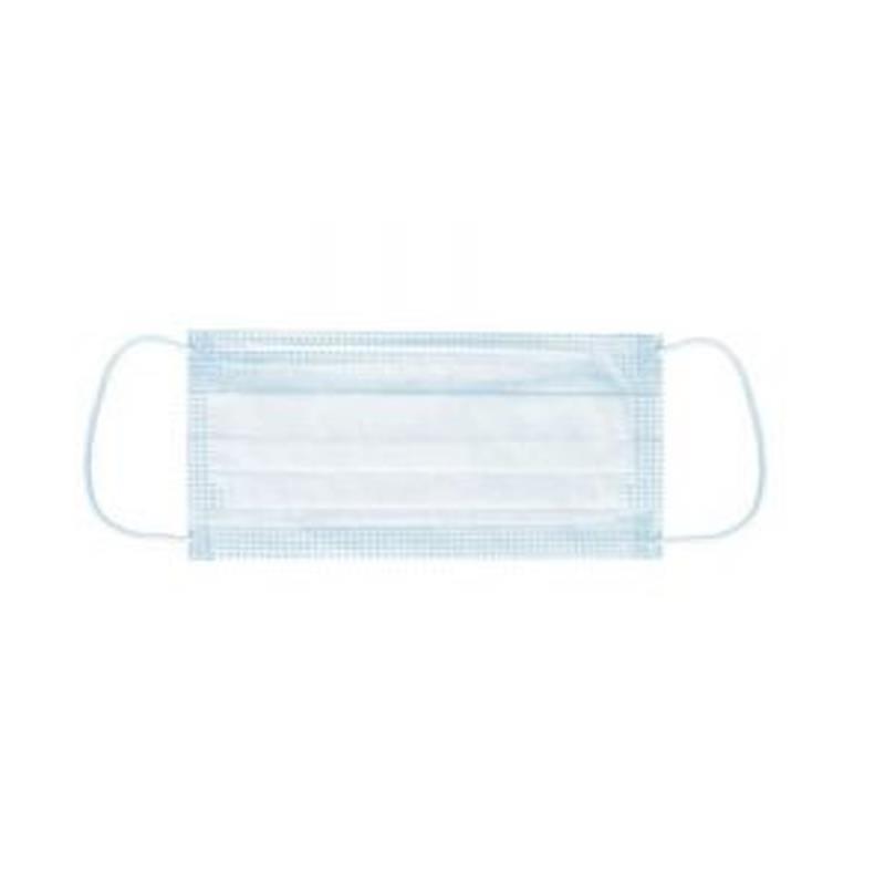 Изображение Маска 3-сл 50шт Clean+safe голубая защита 3 1 из 1