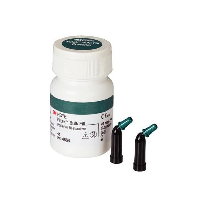 Изображение Филтек Булк Филл Постериор/ Filtek Bulk Fill Posterior капсулы 0,2грх20шт С2 4864С2 1 из 1