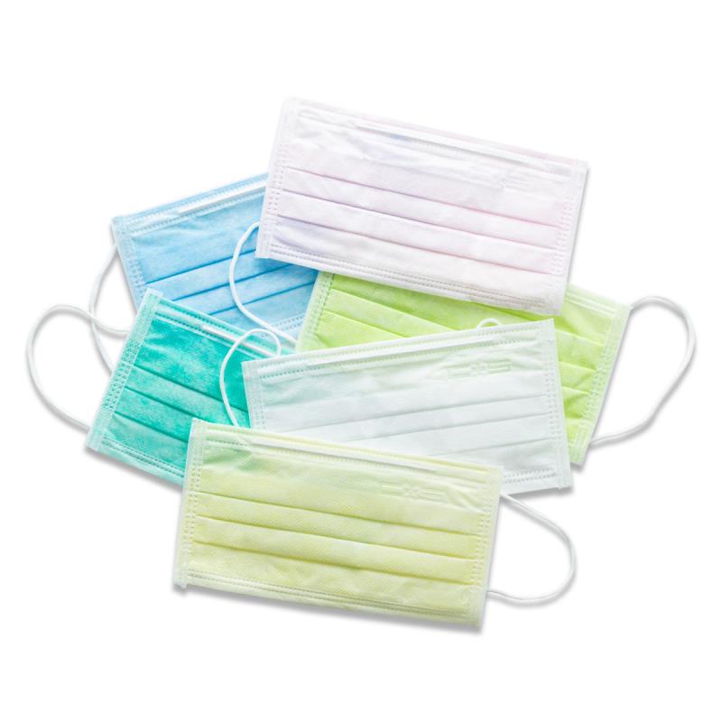 Изображение Маска 3-сл 50шт Clean+Safe  PRO2 лайм защита 3 1 из 1