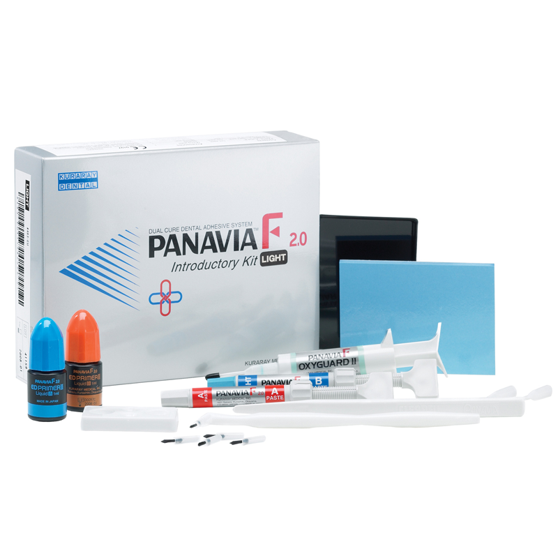 Изображение Цемент Panavia F 2.0 kit white двойного отверждения, набор 1 из 3