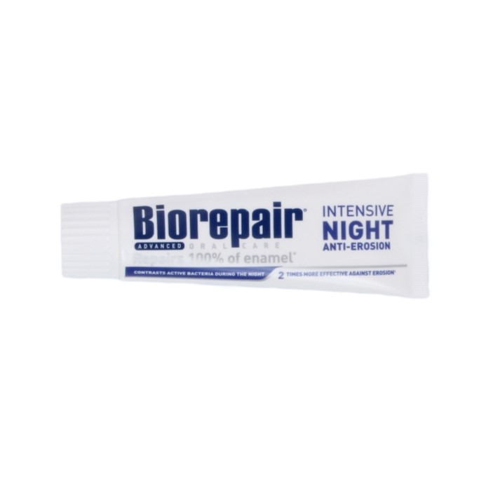 Изображение Зубная паста Biorepair Intensive Night Anti-erosion / Биорепейр интенсивное ночное восстановление зубов Biorepair Total 3 из 4
