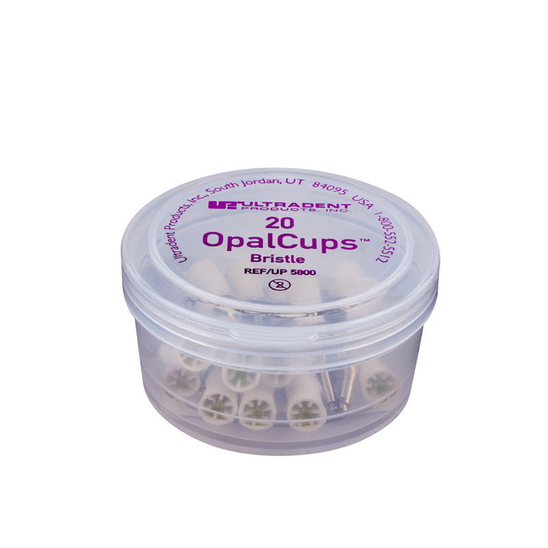 Изображение Opal Cups bristle полировальные чашки, 20шт 1 из 3