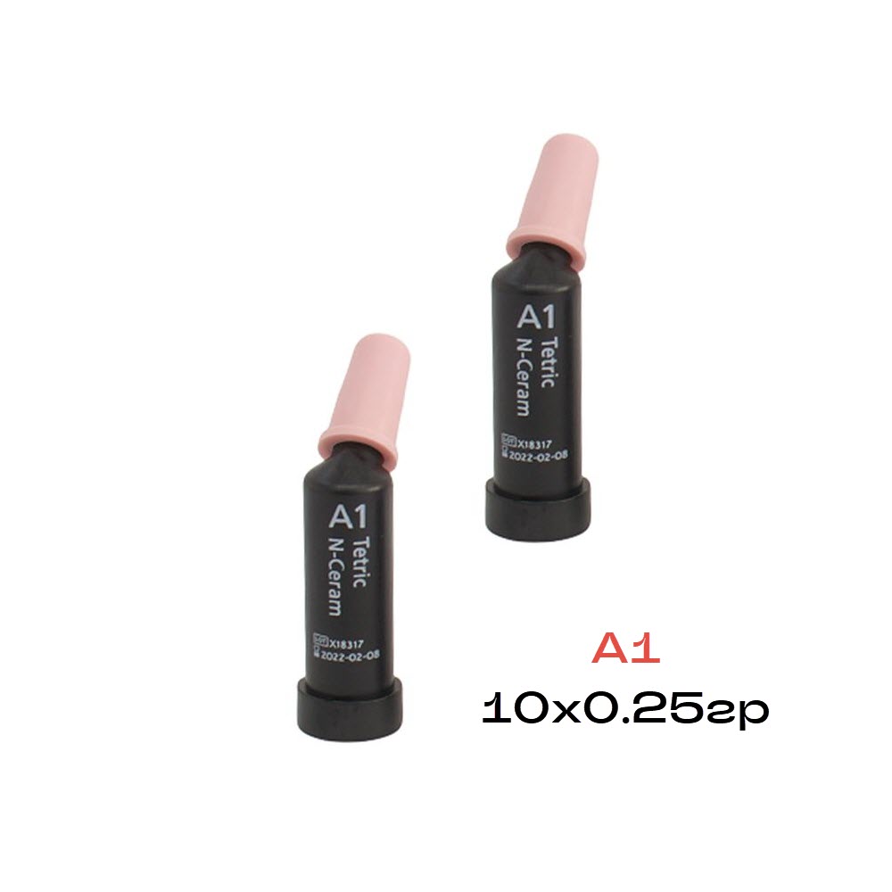 Изображение Тетрик Н-церам/Tetric N-Ceram А1 в кавифилах по 0,25гр 1 из 2