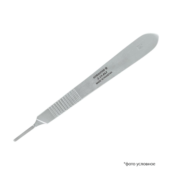 Изображение Ручка для скальпеля малая, 120мм, J-15-063 1 из 2