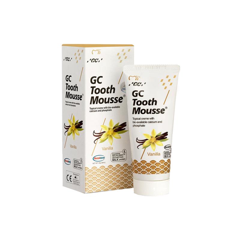 Изображение Мусс для реминерализации Tooth Mousse GC ваниль, 40гр 1 из 1