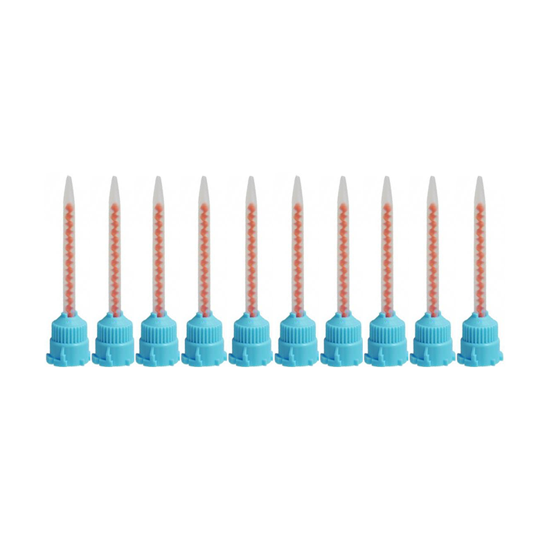 Изображение Канюли смешивающие к АутоМикс / Mixing Cannulas голубовато-оранжевые 10шт