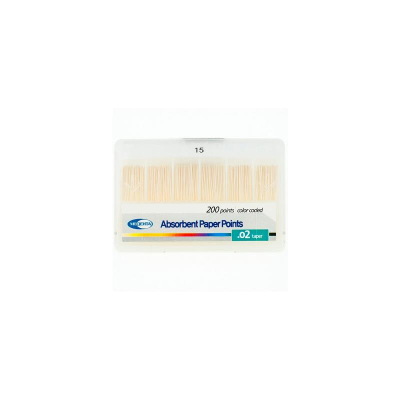Изображение Штифты бумажные 02 №15 200шт Dispodent 1 из 1