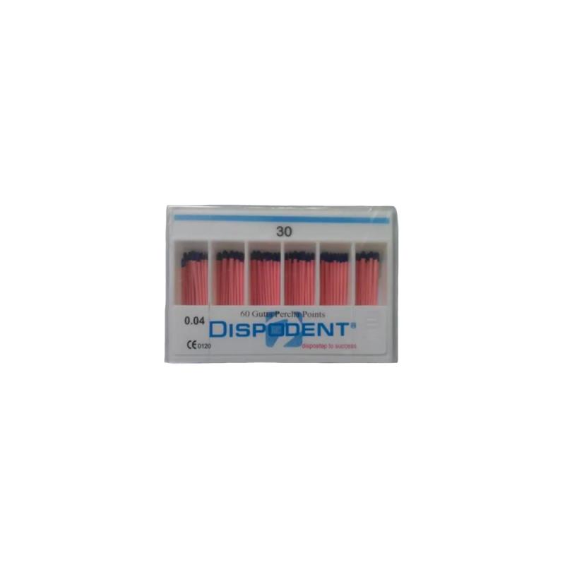 Изображение Штифты гуттаперчевые 04 №30 60шт Dispodent 1 из 1