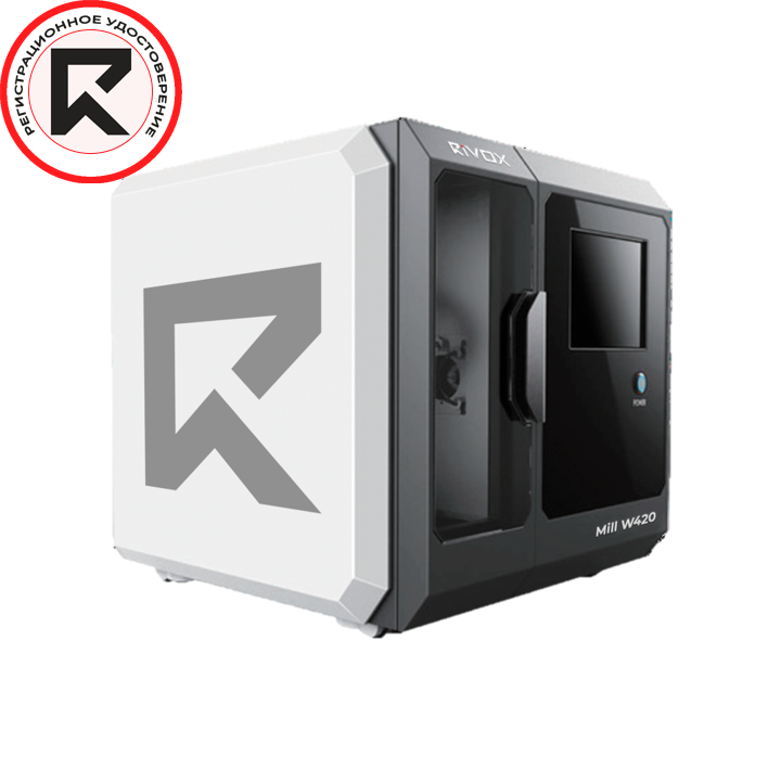 Изображение Ривокс Милл / Rivox Mill W420 Станок фрезерный 4 осевой для влажного фрезерование 1,8 КВт МИ