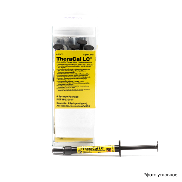 Изображение THERACAL LC светоотверждаемый полимер для защиты пульпы, шприц, 1 гр. 2 из 3