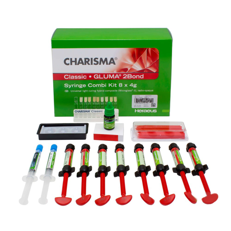Изображение Карисма Классик набор / Charisma CLASSIC Combi kit шприц 4гр х 8шт+ Глума Бонд 66056108 - на переригистрации 1 из 1