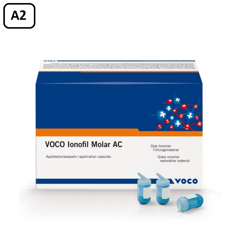 Изображение Ионофил Молар АЦ /Voco Ionofil Molar AC цвет А2  капсулы 48 шт 1460 1 из 1
