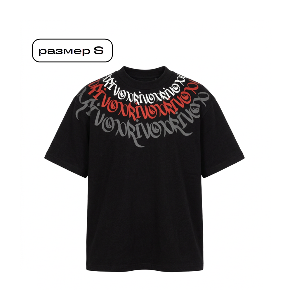 Изображение Футболка Rivox размер S, оверсайз, 1шт