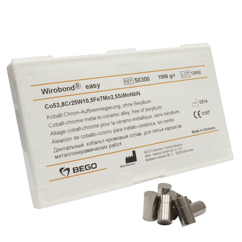 Изображение Виробонд Изи / Wirobond Easy сплав стоматологический 1кг