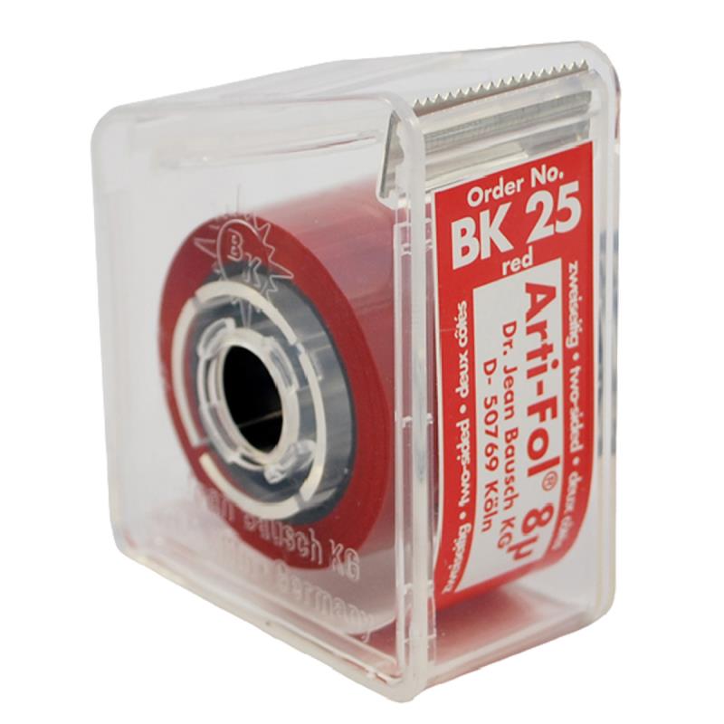 Изображение BK 25 Фольга артикуляционная Bausch 8мкм красная 1 из 1
