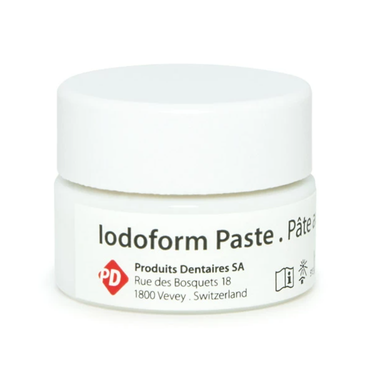 Изображение Iodoform Paste йодоформно-камфорная для лечения инфицированных каналов и пародонтитов, 15г  1 из 1