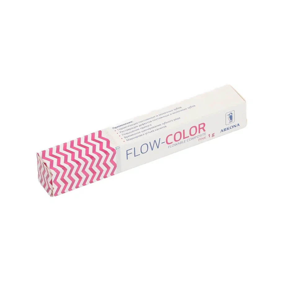 Изображение Флоу колор / Flow Color шприц 1г розовый 1 из 2