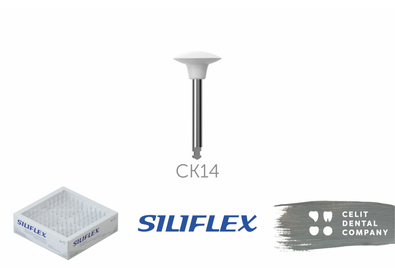 Изображение Головки эластичные Siliflex СК14 линза 100 шт 1 из 1