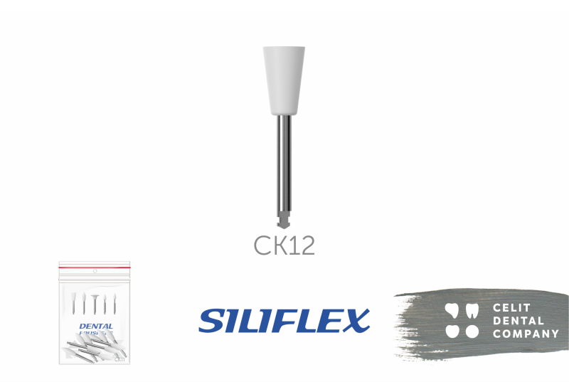 Изображение Головки эластичные Siliflex СК12 чаша узкая 10шт 1 из 1