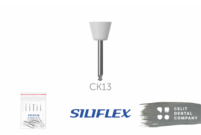 Изображение Головки эластичные Siliflex СК13 чаша широкая 10шт 1 из 1