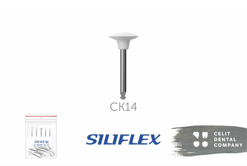 Изображение Головки эластичные Siliflex СК14 линза 10шт 1 из 1