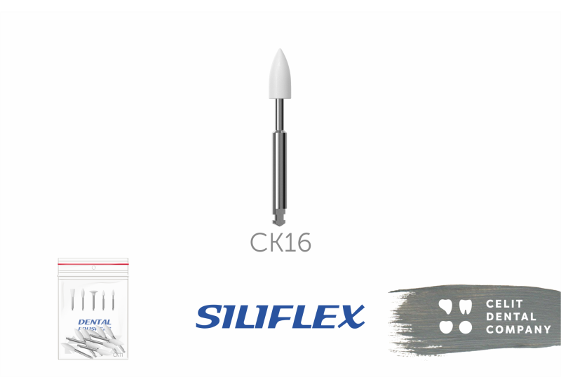 Изображение Головки эластичные Siliflex СК16, оливка, 10шт. 1 из 1