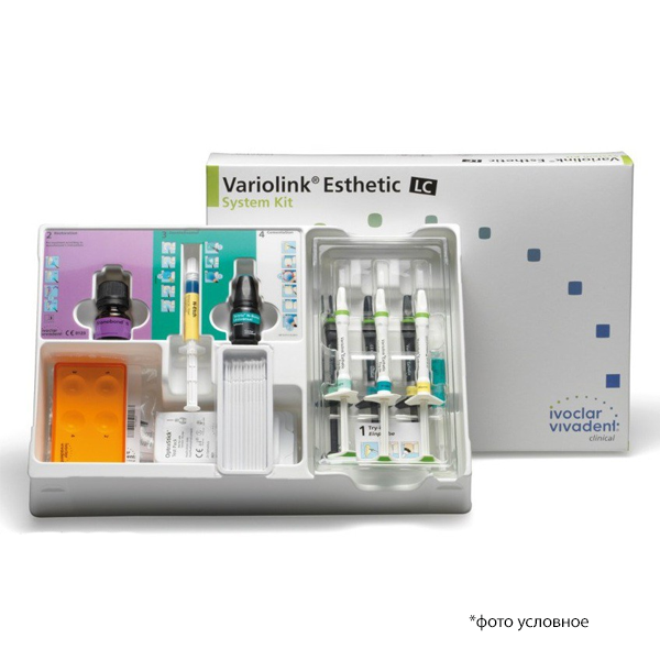 Изображение Вариолинк Эстетик/ Набор Variolink Esthetic LC System Kit/Tetric N-Bond Universal (bottle) 681202AN 1 из 1