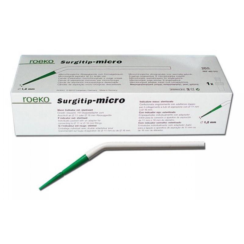 Изображение Слюноотсосы (наконечники для аспирации) 20шт Roeko Surgitip-micro *