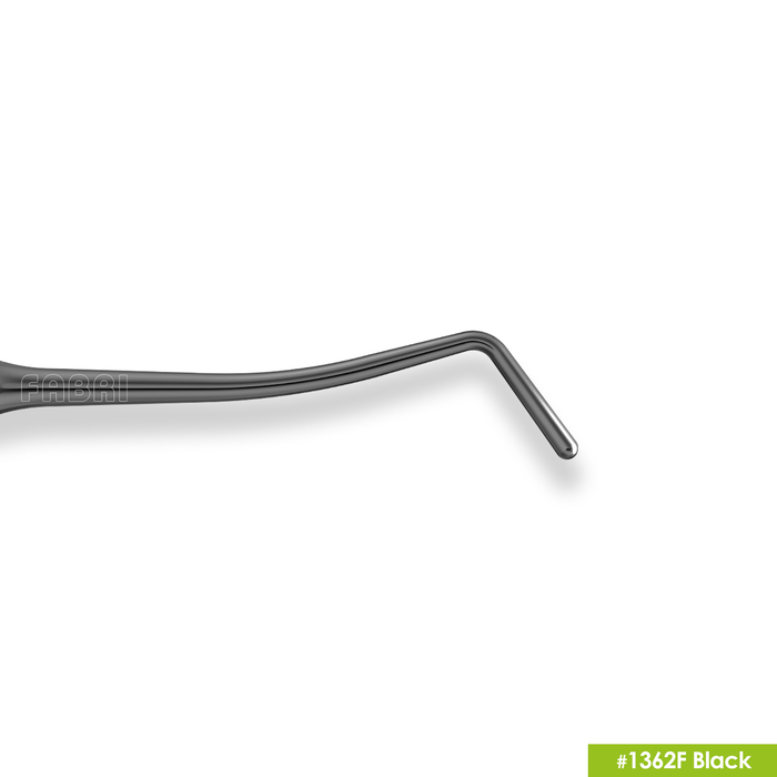 Изображение 1362F Black Узкая гладилка с штопфером Ø1.3mm. Эргономичная ручка Ø10mm. Покрытие Black 5 из 6