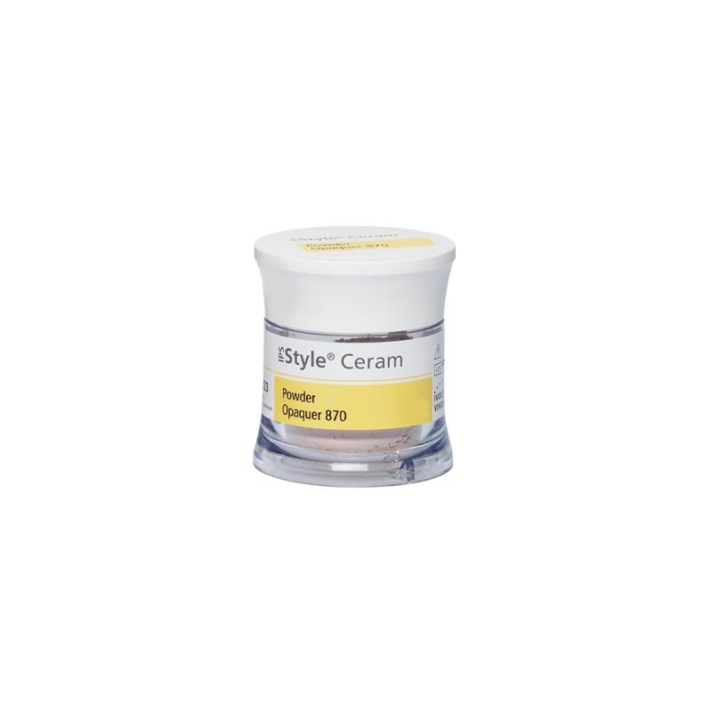 Изображение Стайл Церам Опакер порошок / IPS Style Ceram Powder Opaquer 870 18г D2 673161 1 из 1