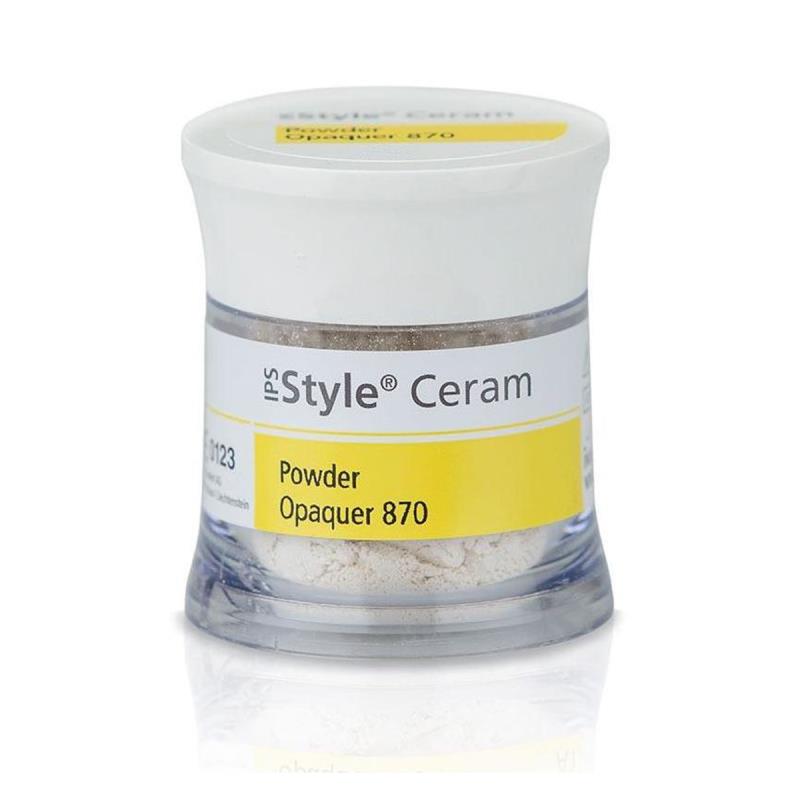 Изображение Стайл Церам Опакер порошок / IPS Style Ceram Powder Opaquer 870 80г D4 673182 1 из 1