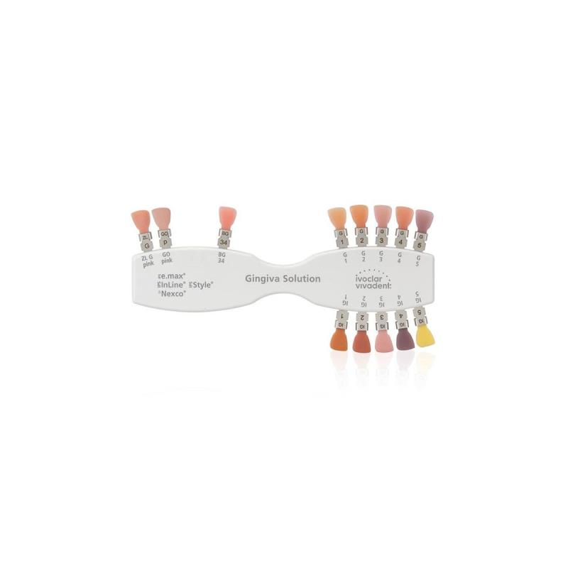 Изображение Стайл расцветка Церам / IPS Style Ceram Shade Guide Gingiva Solution 674209 1 из 1