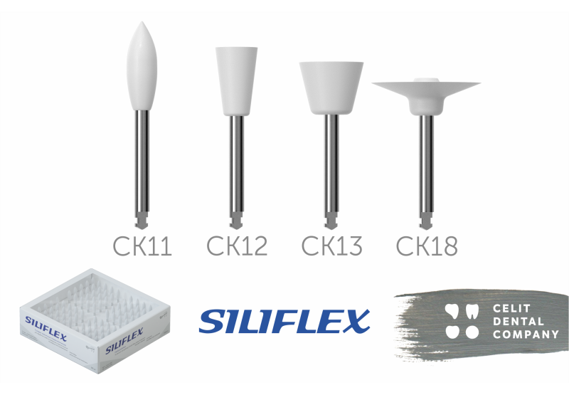 Изображение Головки эластичные стоматологические Siliflex 1 из 1