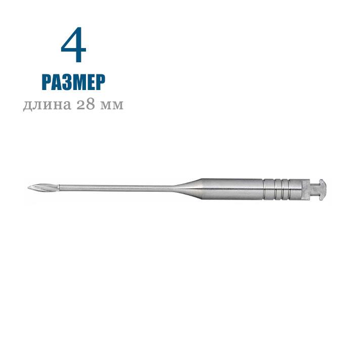 Изображение Eurofile Gates Drills размер 4 сталь 28мм 6шт 1 из 1