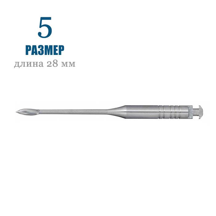 Изображение Eurofile Gates Drills размер 5 сталь 28мм 6шт 1 из 1