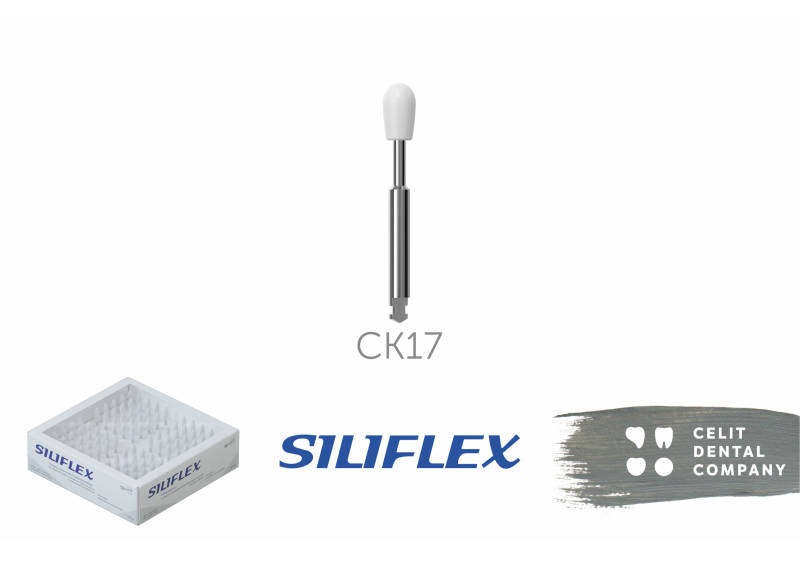 Изображение Головки эластичные Siliflex СК17 100 шт 1 из 1