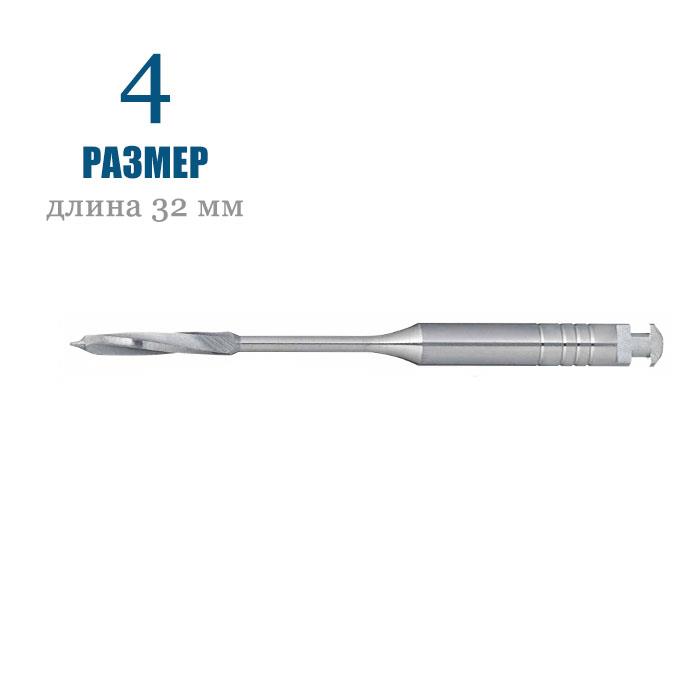 Изображение Пизо римеры / Peeso Reamers 4/32мм сталь 6 шт Eurofile 1 из 1