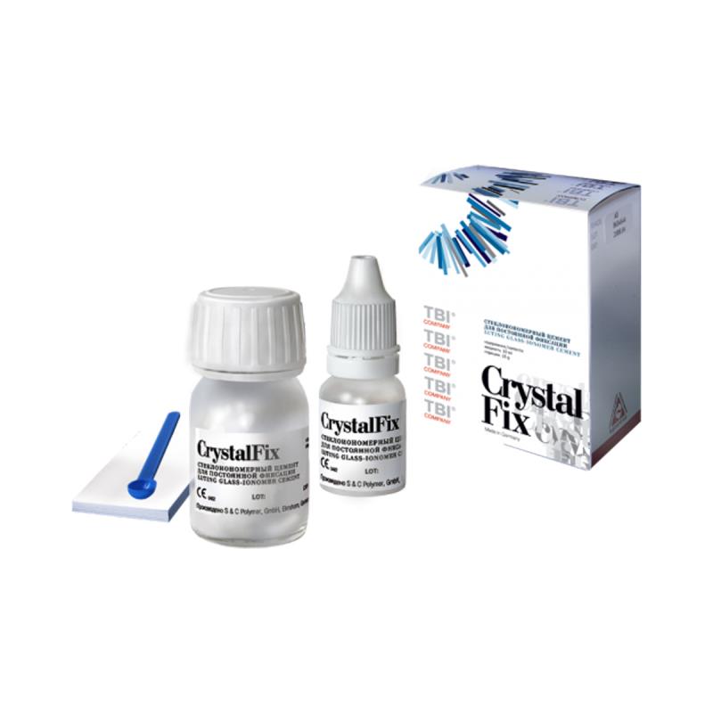 Изображение КристалФикс / CrystalFix цемент для постоянной фиксации А3 25гр+20мл TBI-513-03 (старый арт TBI-513-04)