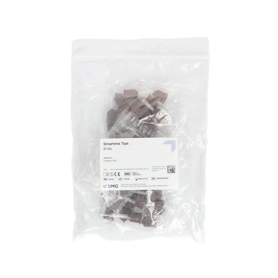 Изображение Насадки Smartmix-Tips ENDO, Luxacore, 50 шт.