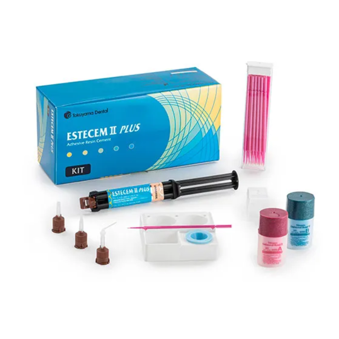 Изображение Набор EsteCem II Plus Kit Universal цемент для фиксации двойного отверждения, цвет универсальный 1 из 1