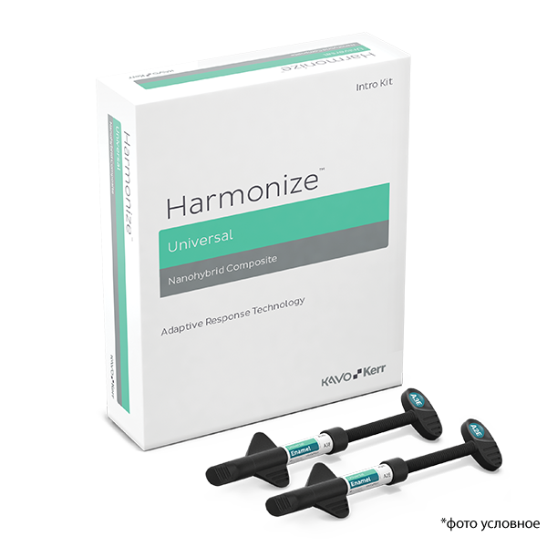 Изображение Набор Harmonize™ Intro Kit наногибридный композит, в шприцах, 4 гр. х 4 шт. 1 из 4