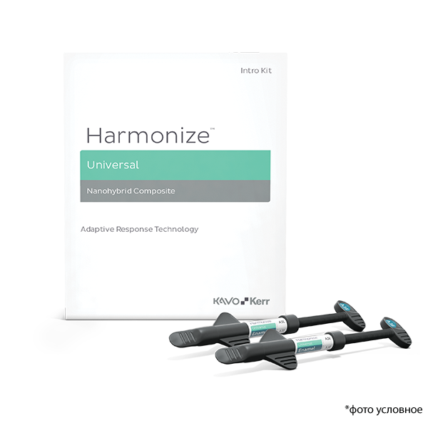 Изображение Набор Harmonize™ Intro Kit наногибридный композит, в шприцах, 4 гр. х 4 шт. 4 из 4