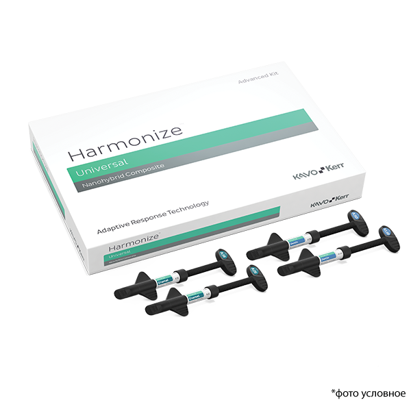 Изображение Harmonize™ Advanced Kit/Гармонайз набор универсальных композитов, 8шт х 4гр. в шприцах 5 из 5
