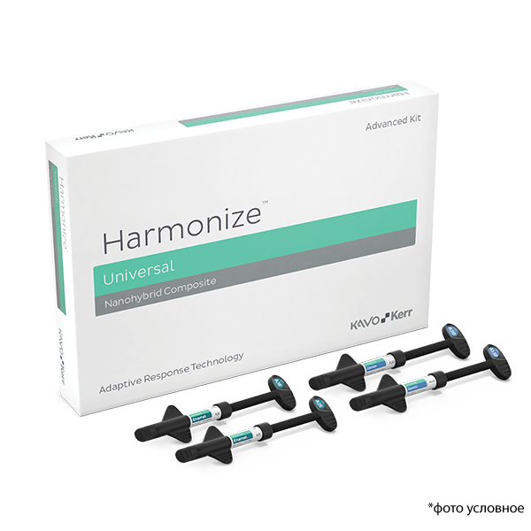 Изображение Harmonize™ Advanced Kit/Гармонайз набор универсальных композитов, 8шт х 4гр. в шприцах 1 из 5