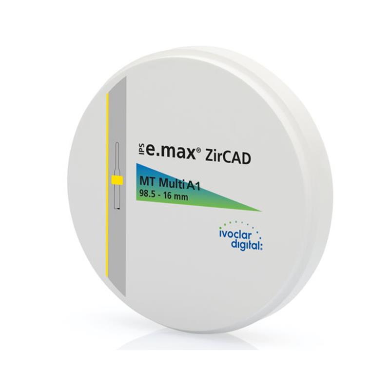 Изображение Емакс диски для фрезерования IPS e.max ZirCAD MT Multi A1 98.5-16/1 1 из 1